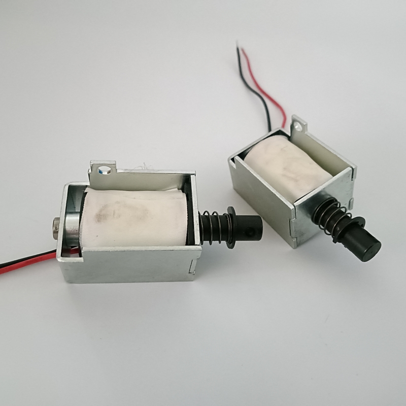 Micro Linear Solenoid Push Pull Solenoid Valve DC 12 Volt Push Pull Actuator