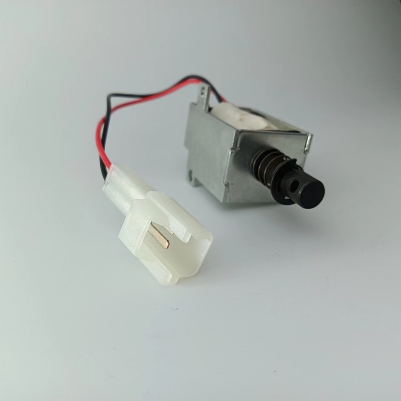 Dorong Tarik Jenis Elektromagnetik Dorong Tarik Solenoid Actuator 12V DC